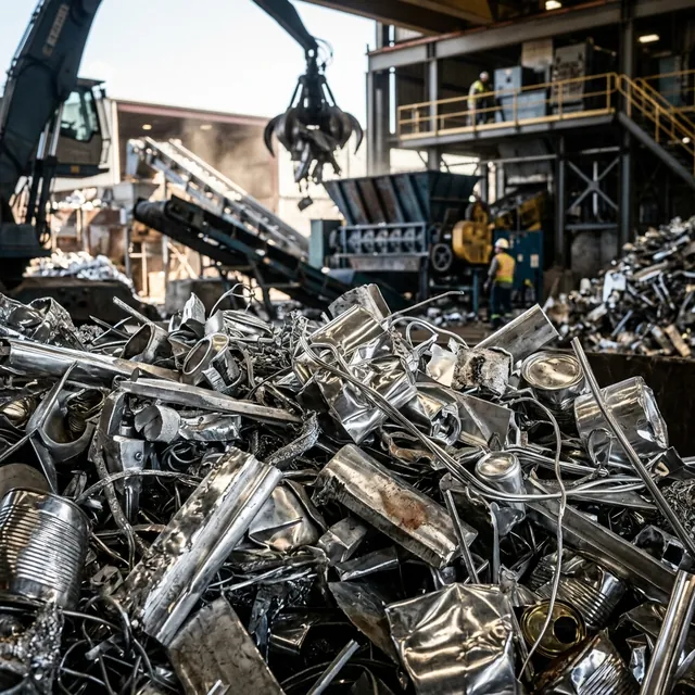 Aluminiumschrott Abholung NRW | Alu verwerten